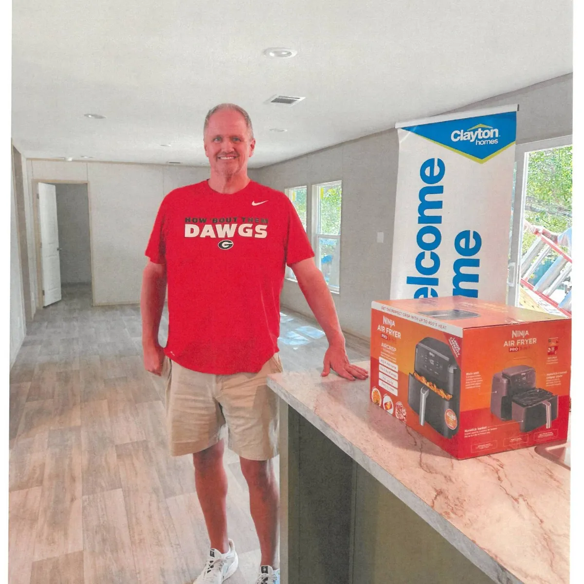 DAVID K. welcome home image