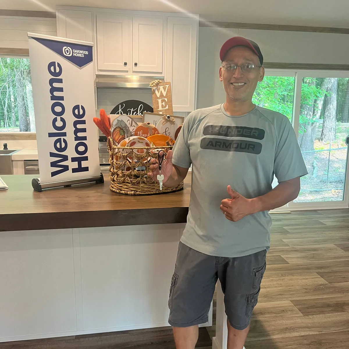 ERNEST D. welcome home image