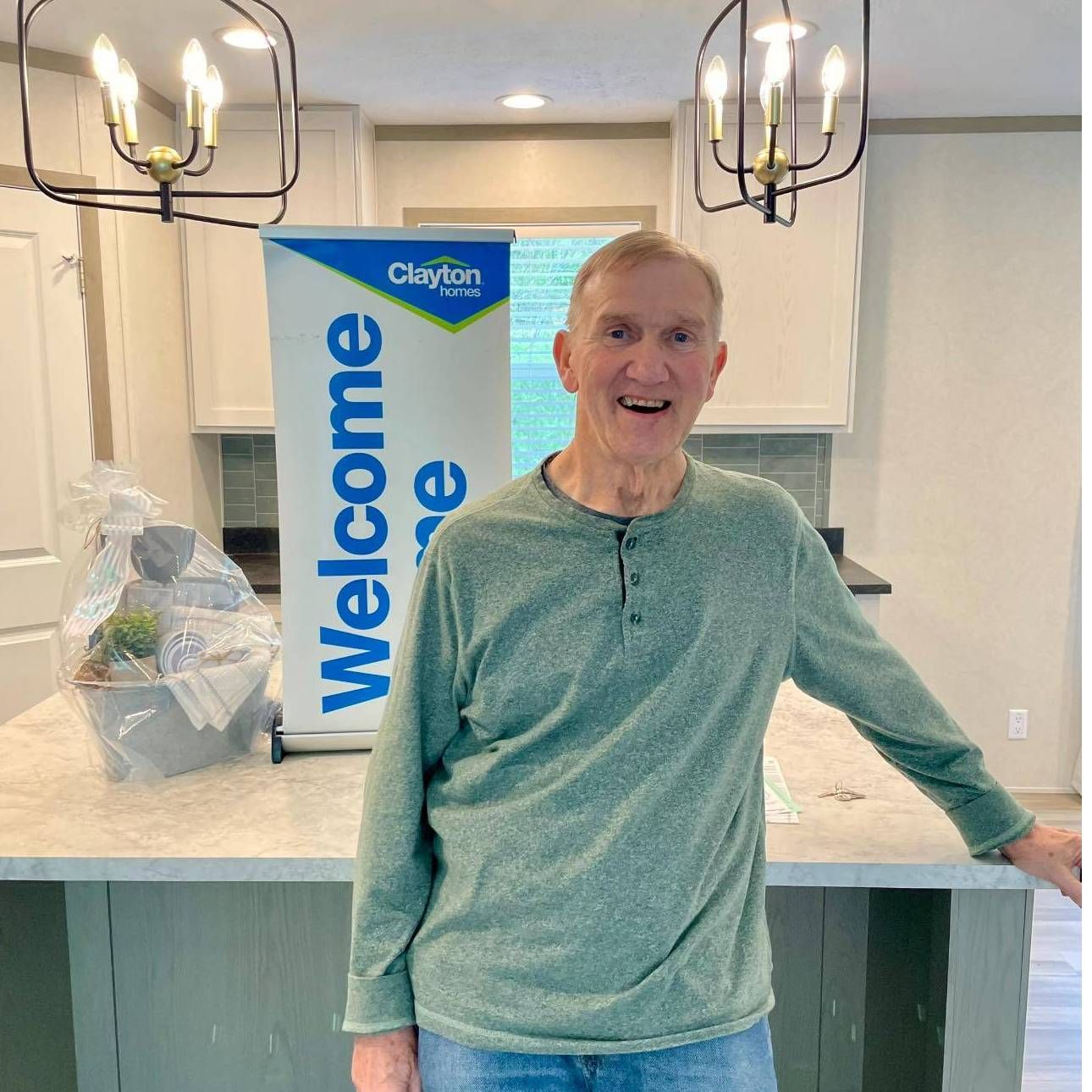 CHARLES R. welcome home image