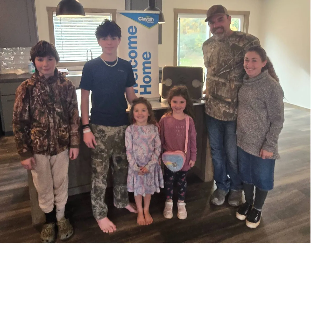 BUCK R. welcome home image