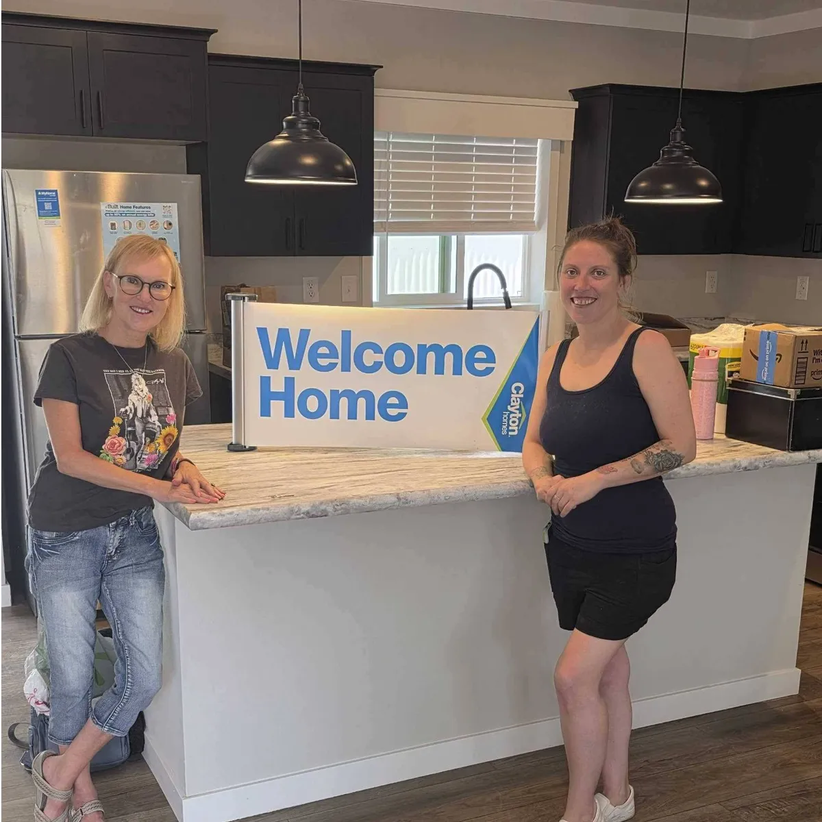 Jessica A. welcome home image
