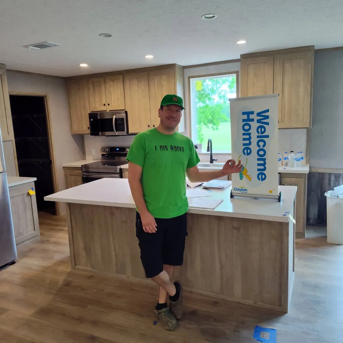 Eric P. welcome home image