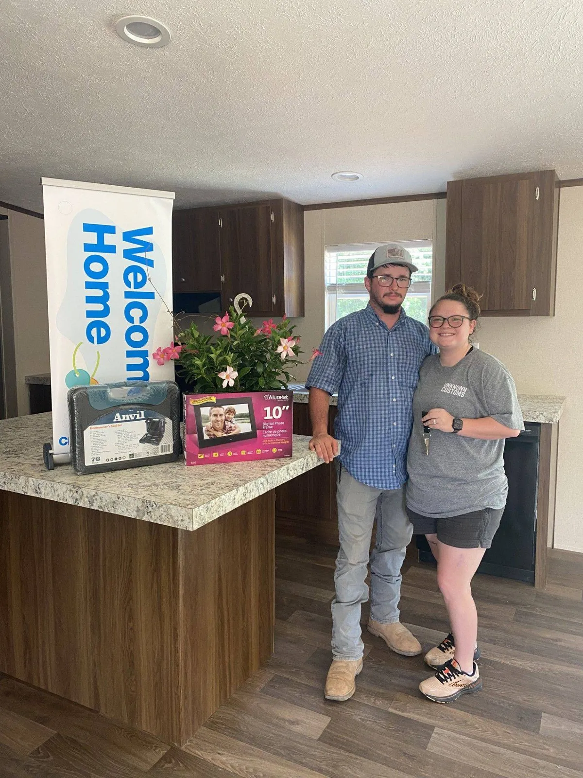 ANDREW H. welcome home image