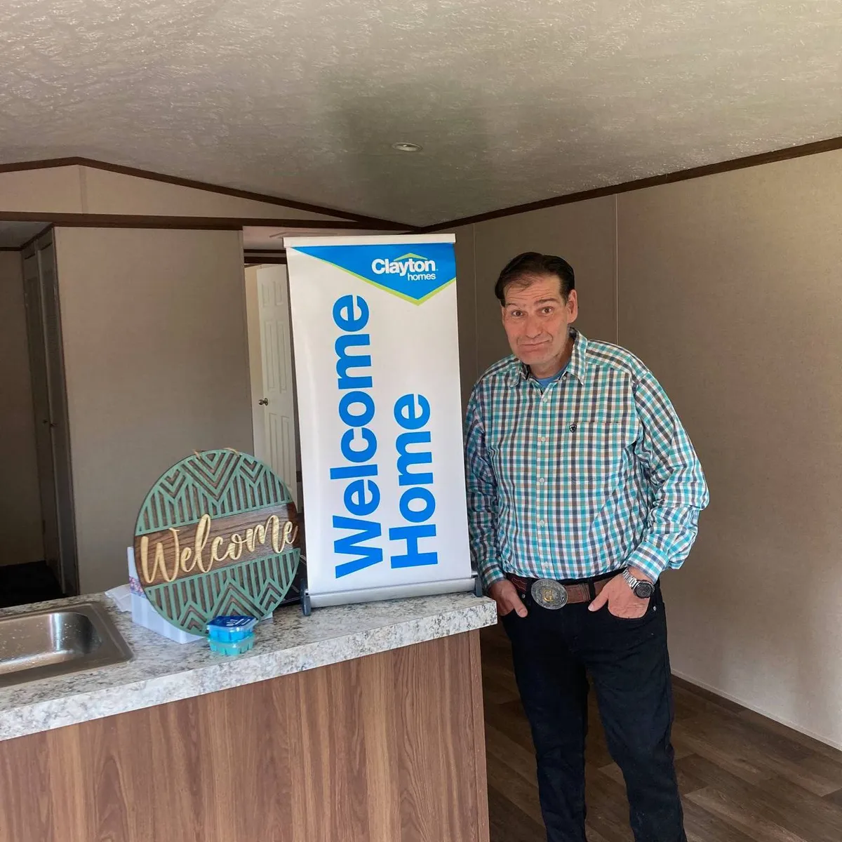 WILLIAM G. welcome home image