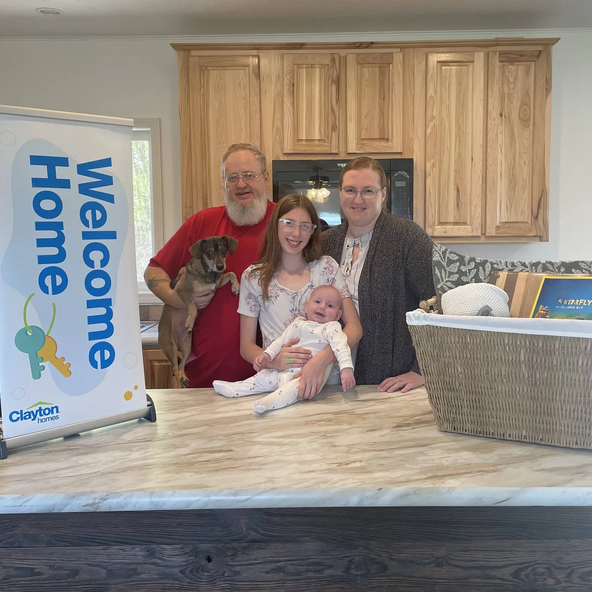 Michael B. welcome home image