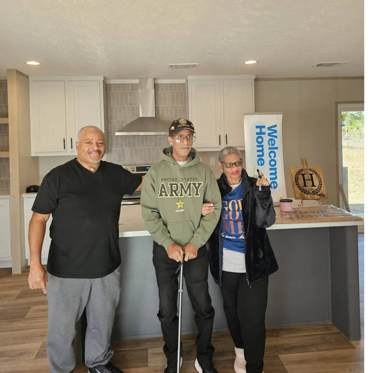 Robert H. welcome home image