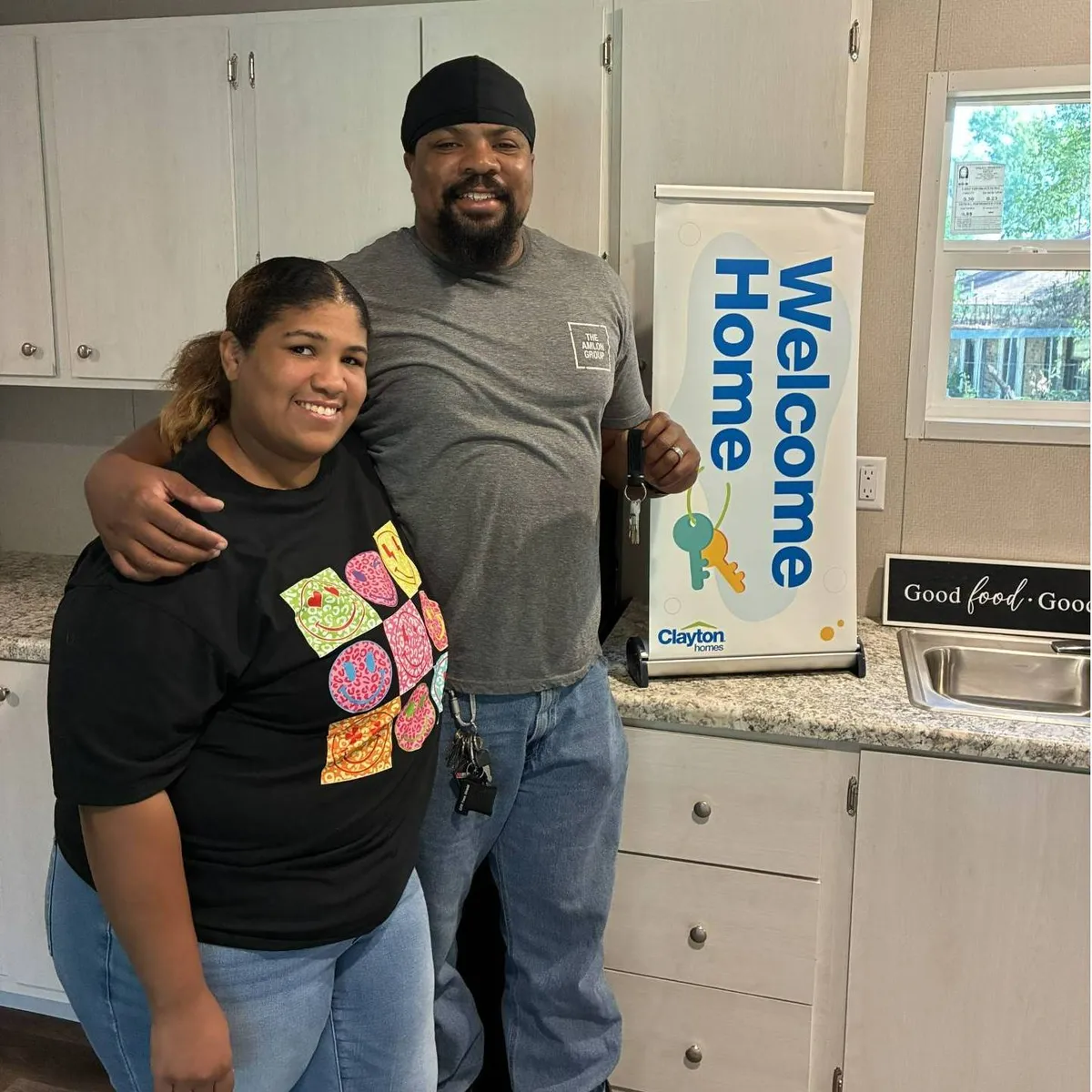 AARON D. welcome home image