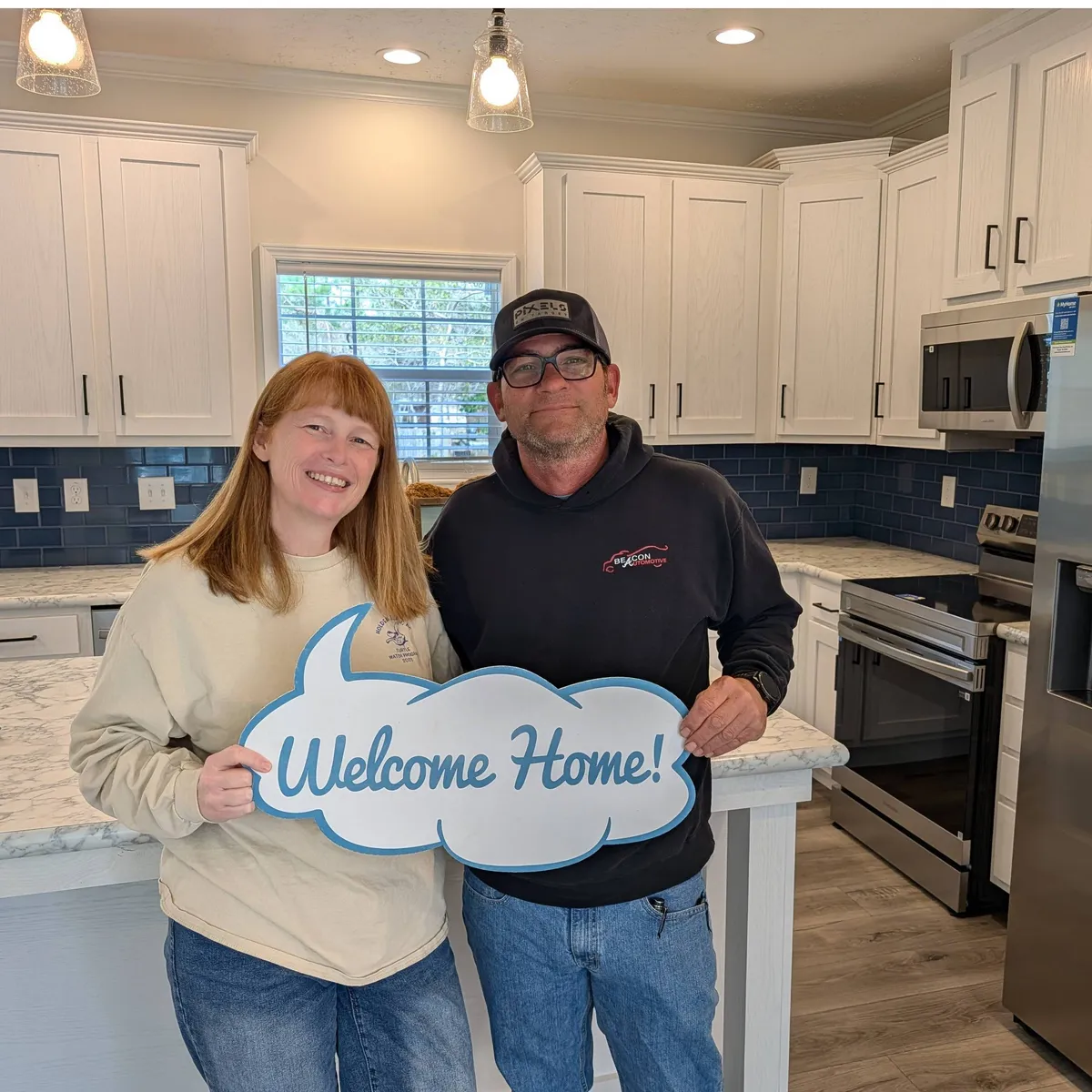 Leslie C. welcome home image