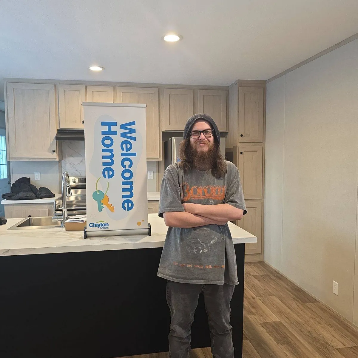 NICHOLAS B. welcome home image