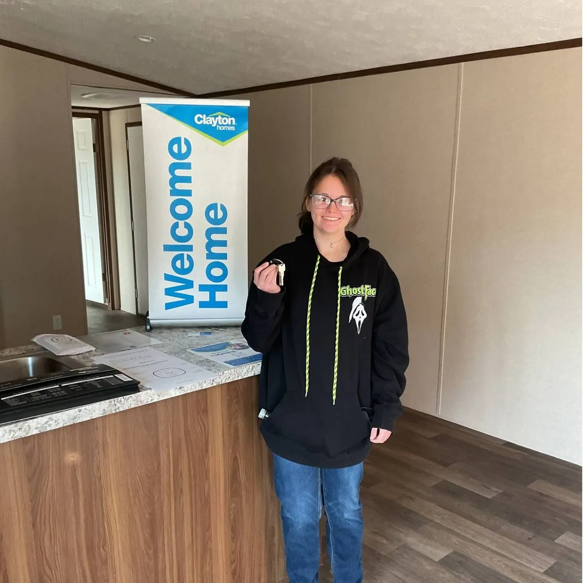 JAZMIN D. welcome home image