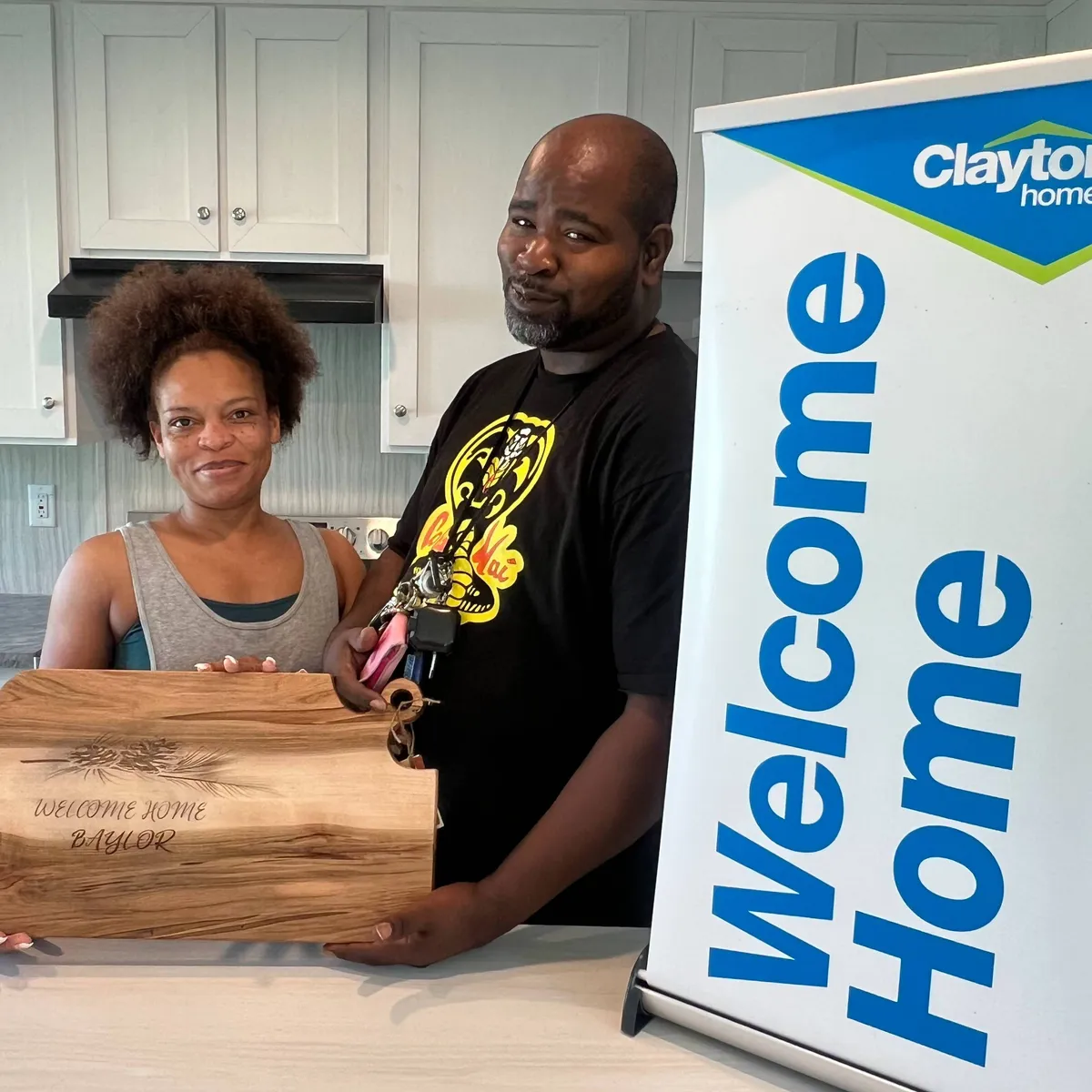 TERRANCE B. welcome home image