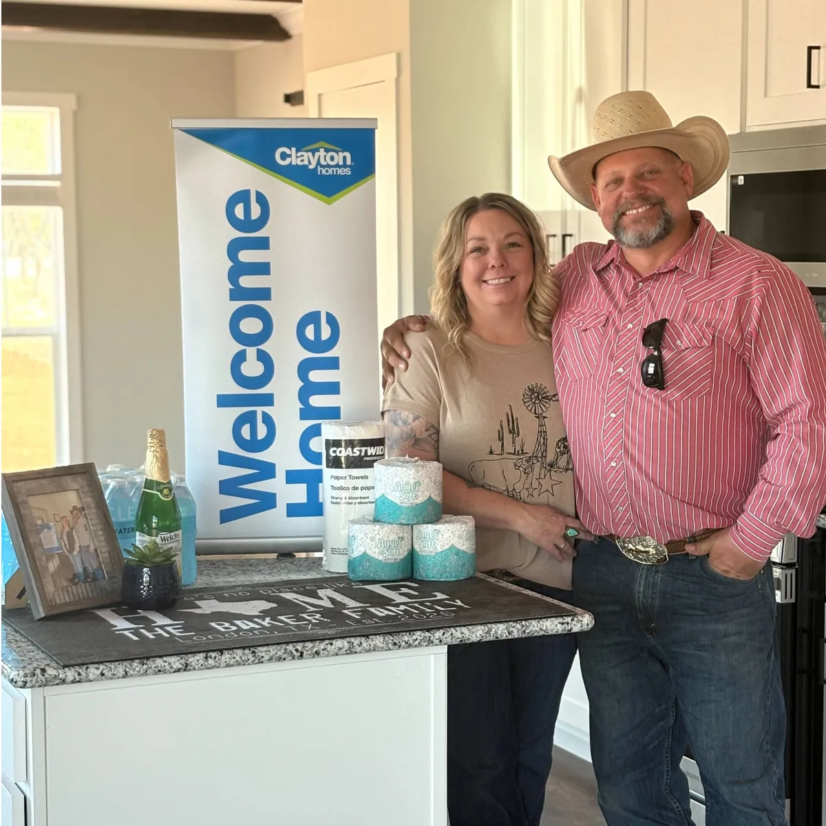 CHRISTOPHER B. welcome home image