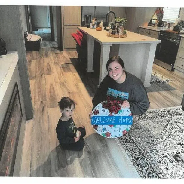 ARRON D. welcome home image