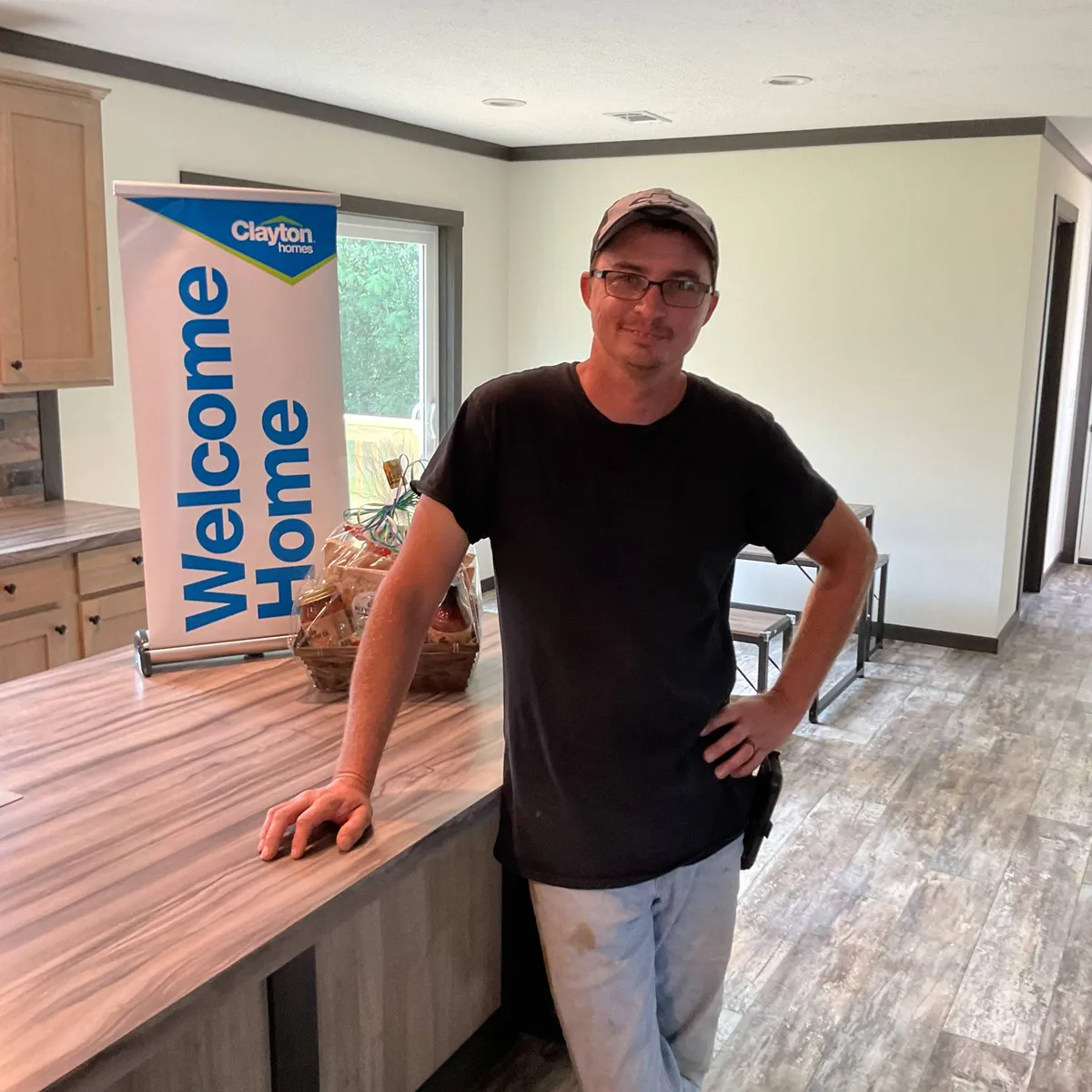 CHRISTOPHER M. welcome home image