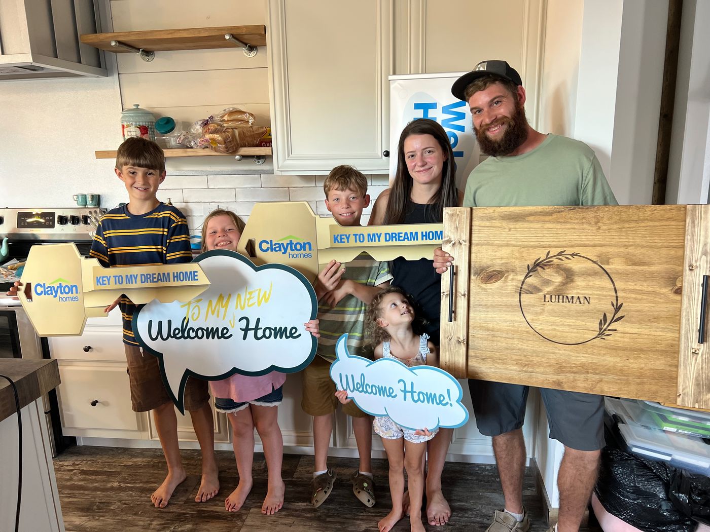 CHARLES L. welcome home image