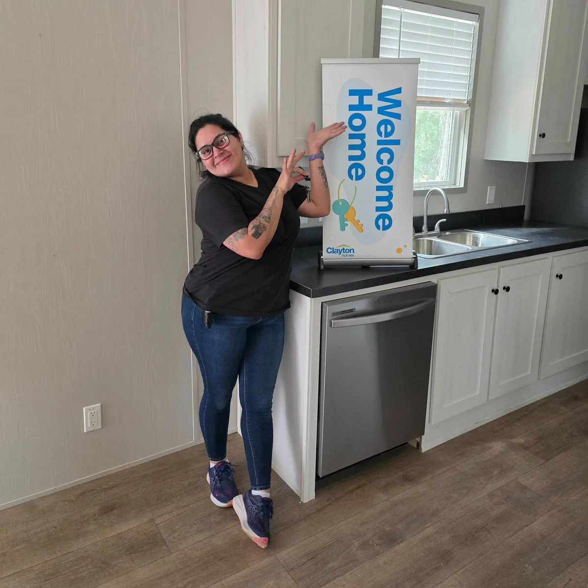 CRYSTAL C. welcome home image