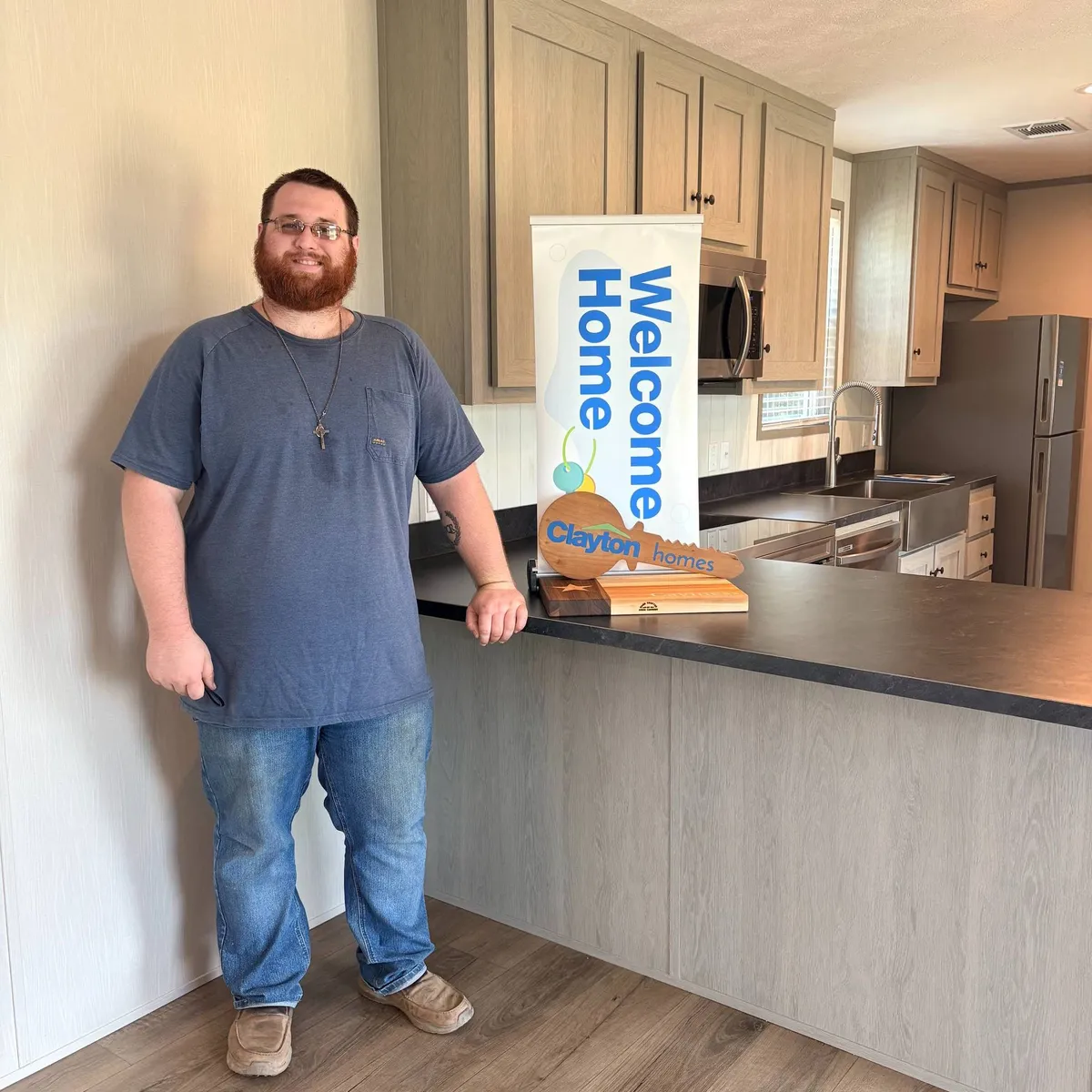 TRAVIS C. welcome home image
