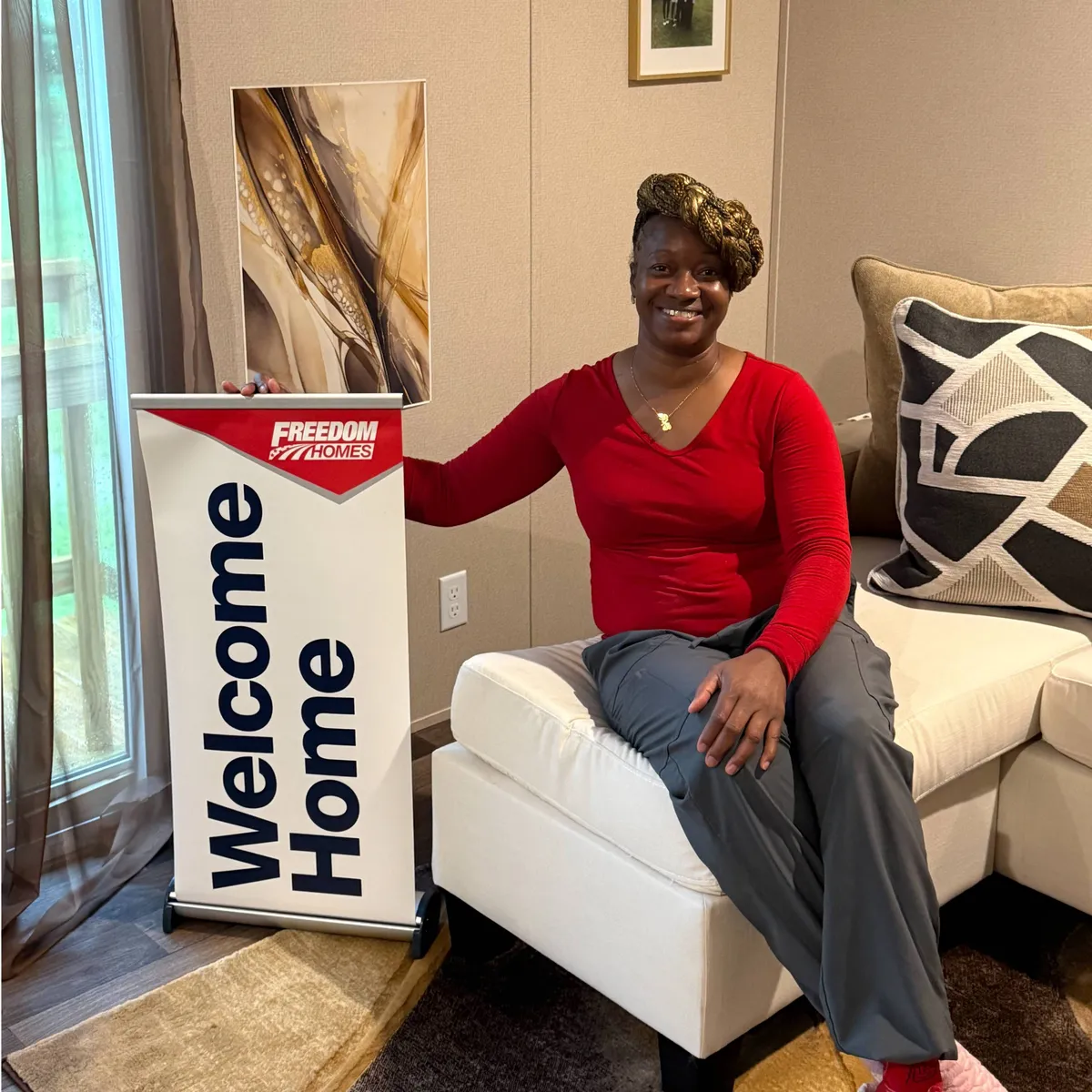 NICOLE W. welcome home image