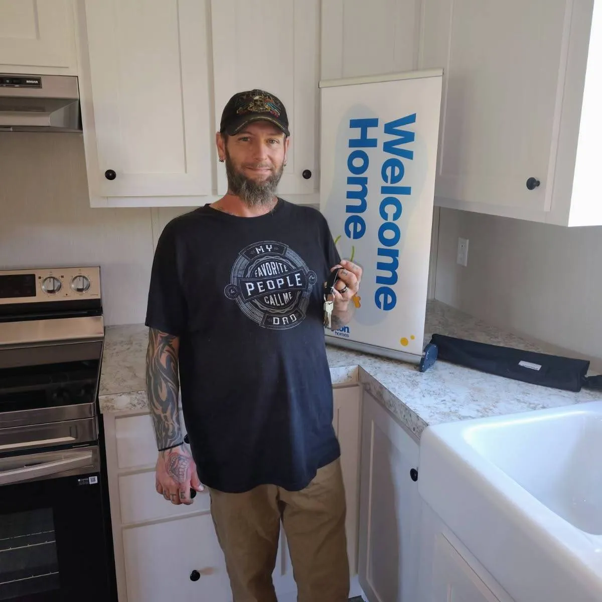 JEFFREY C. welcome home image
