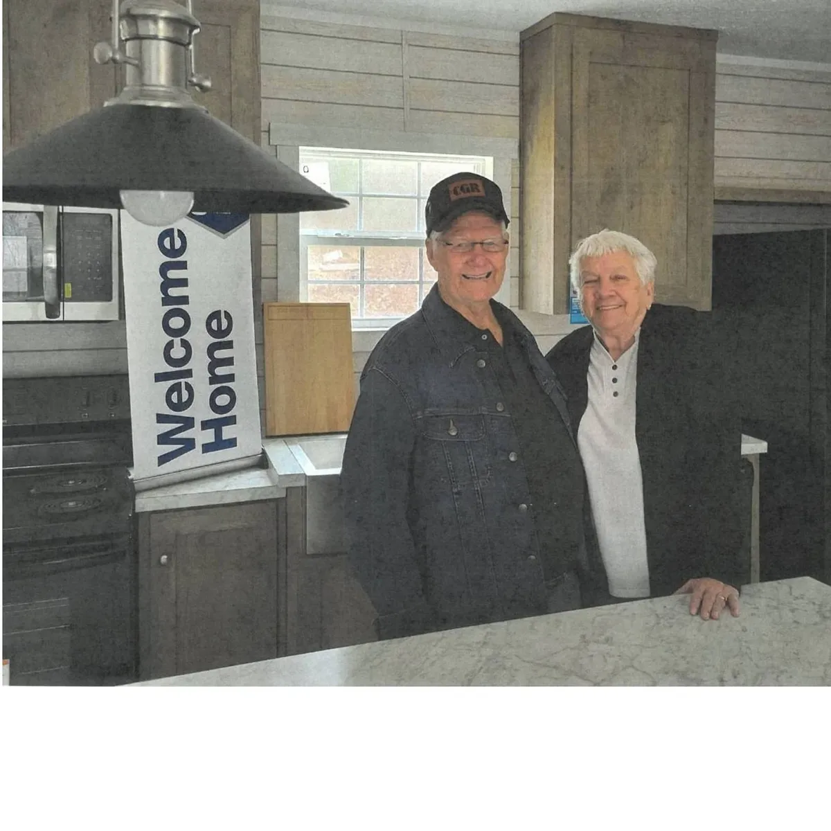 CALVIN R. welcome home image