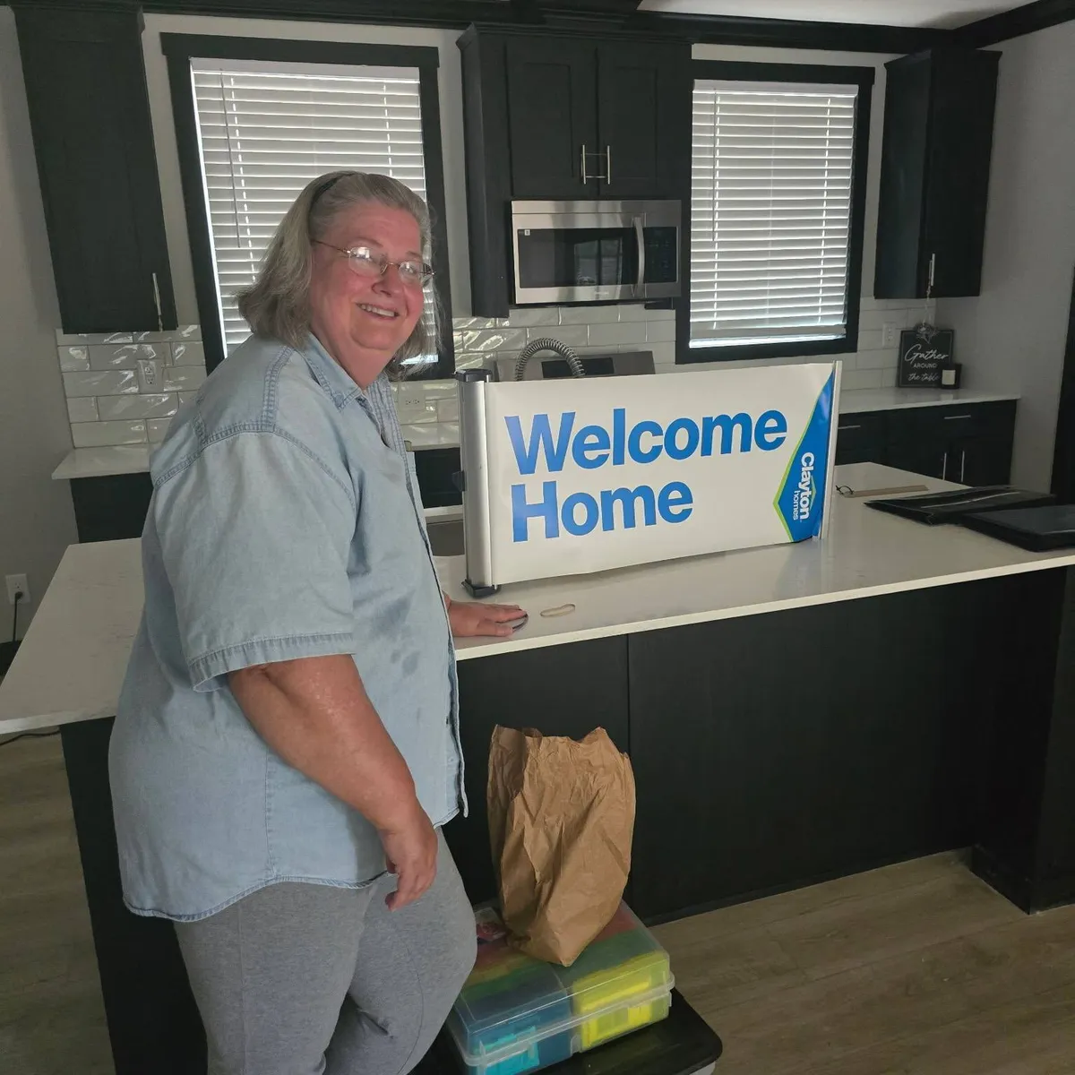JAMES L. welcome home image