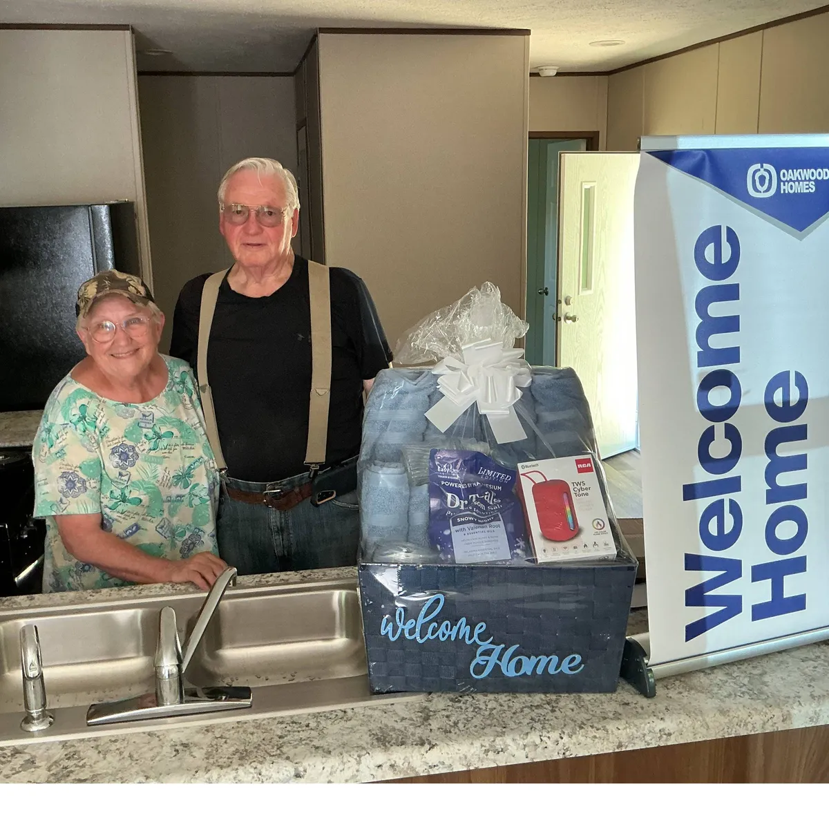 CHARLES M. welcome home image