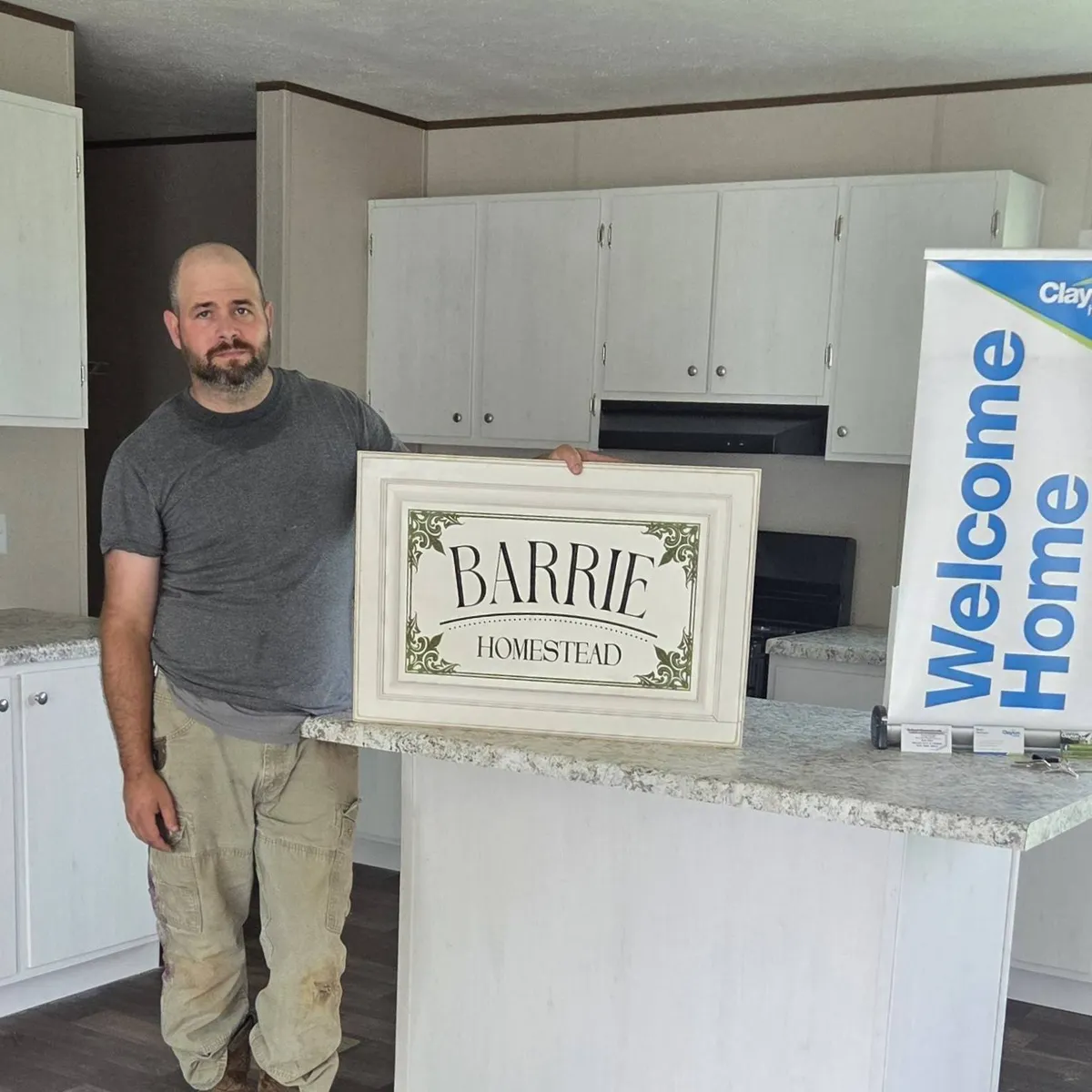 MICHAEL B. welcome home image