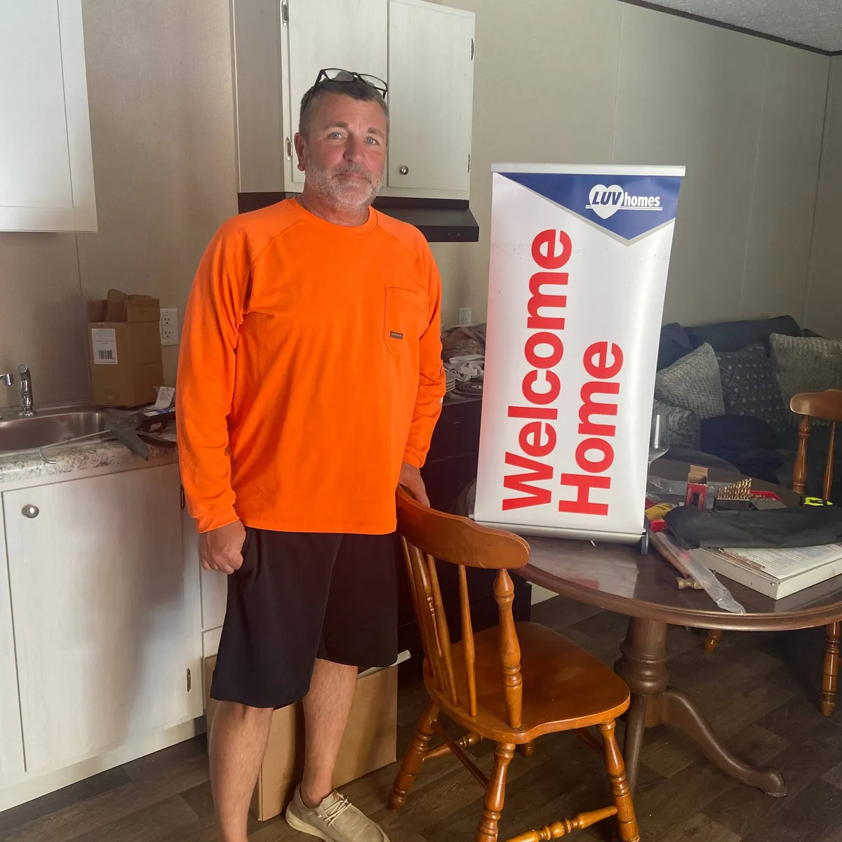 COURTNEY M. welcome home image