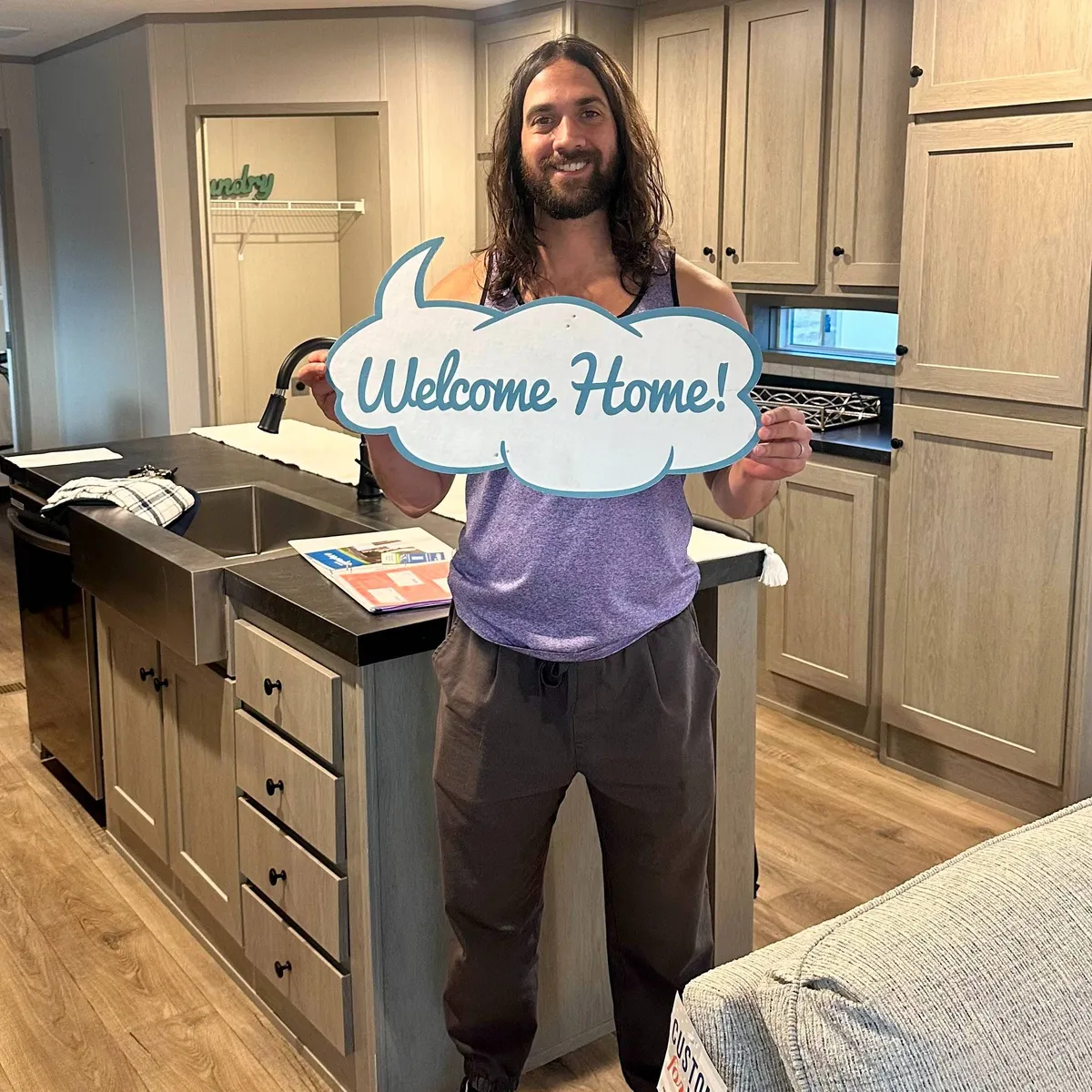 JEFFREY S. welcome home image