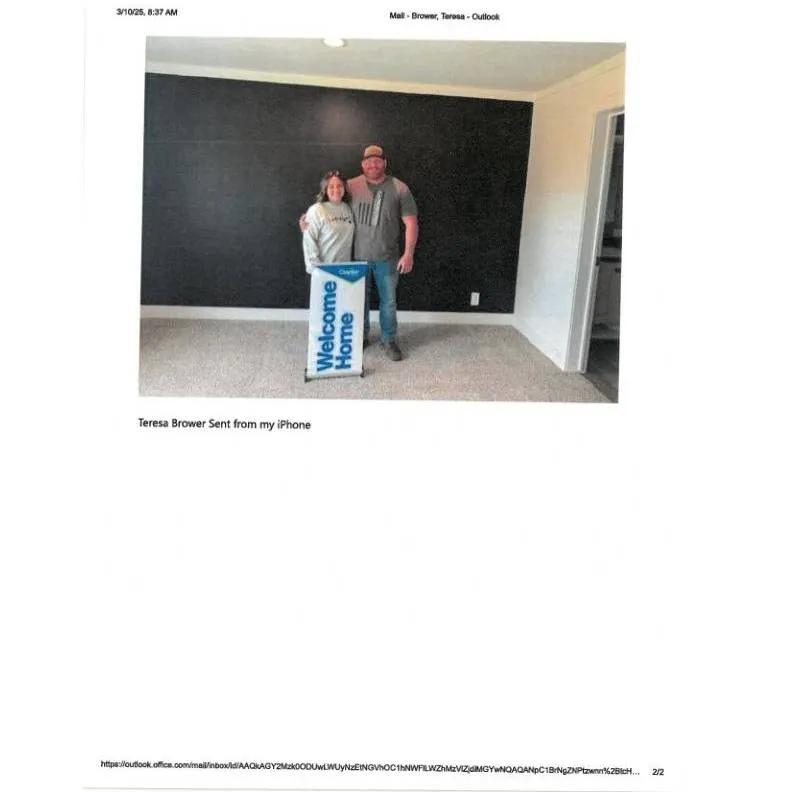 JOHNNY C. welcome home image