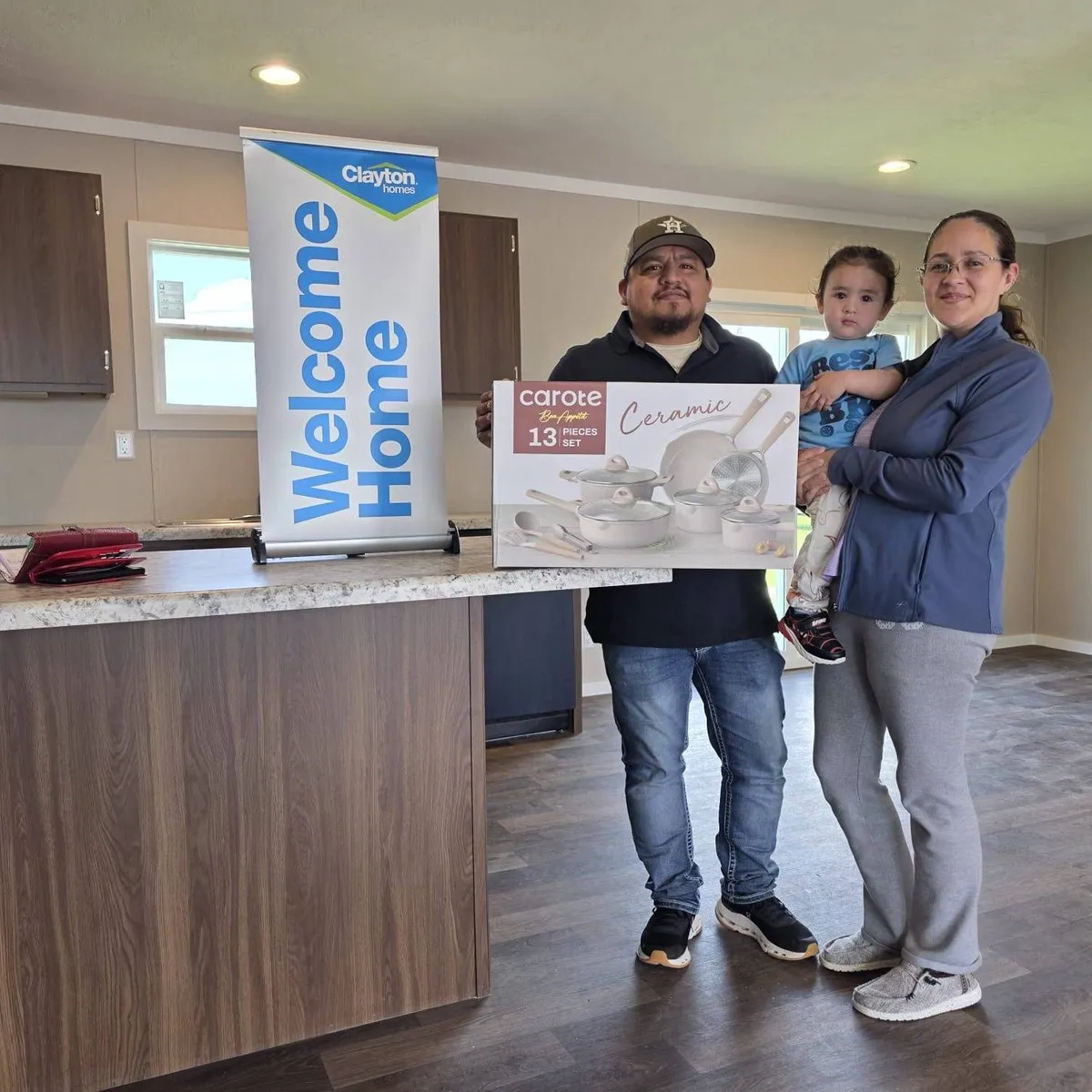 EDGAR C. welcome home image