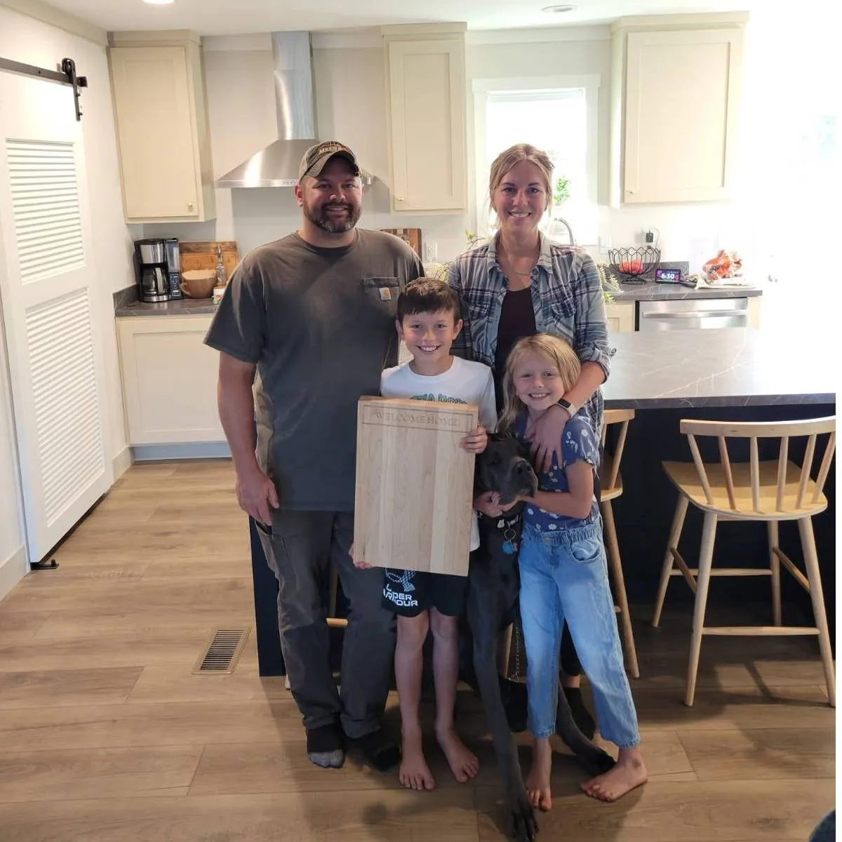 ROSS M. welcome home image