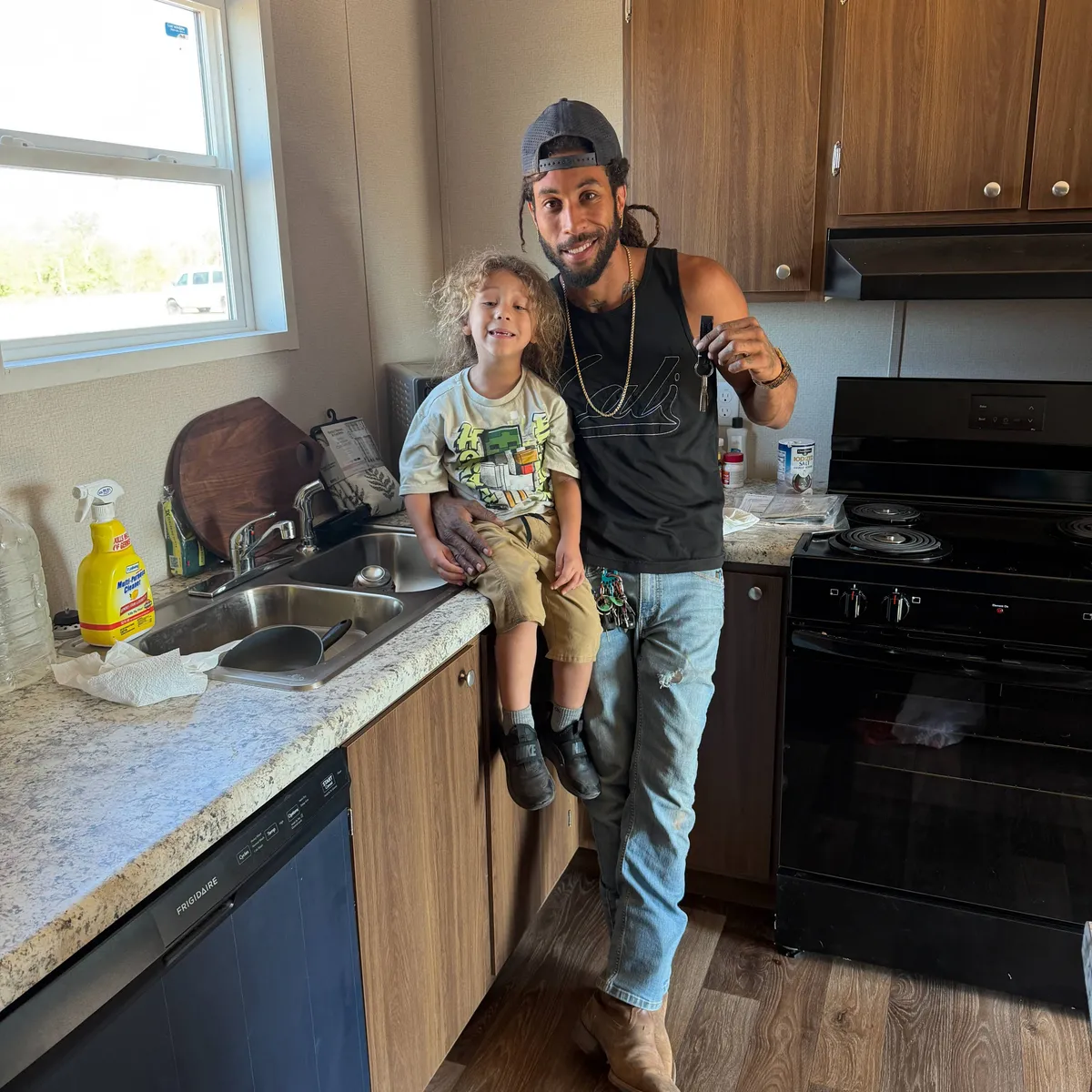 Christopher M. welcome home image