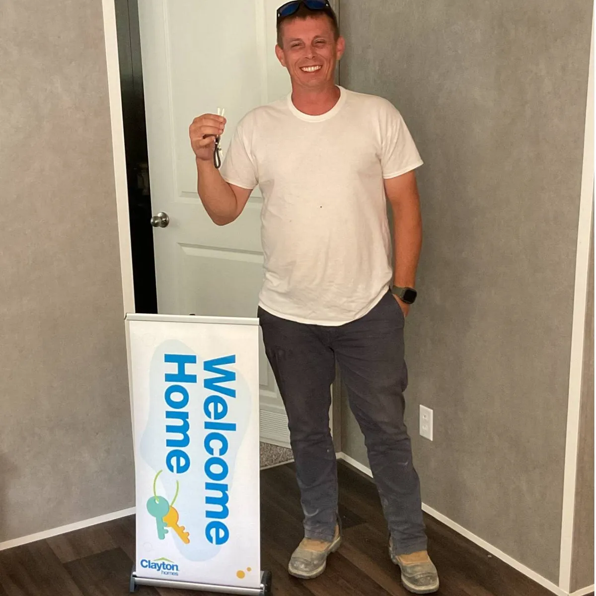 CLIFTON M. welcome home image