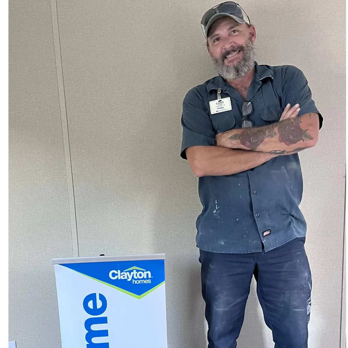 CHAD B. welcome home image