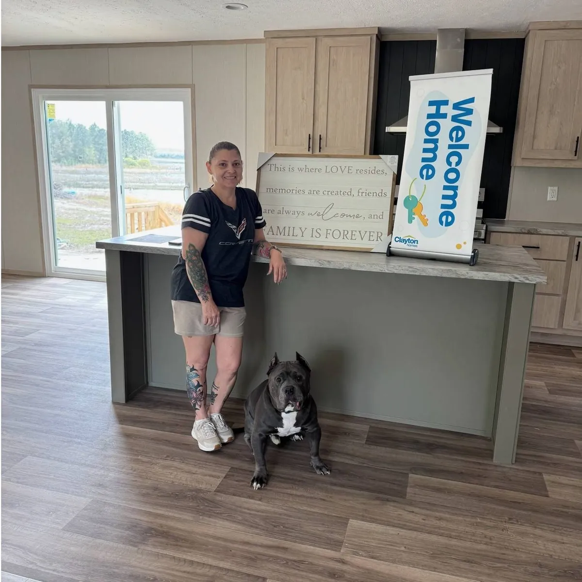 Krystal H. welcome home image