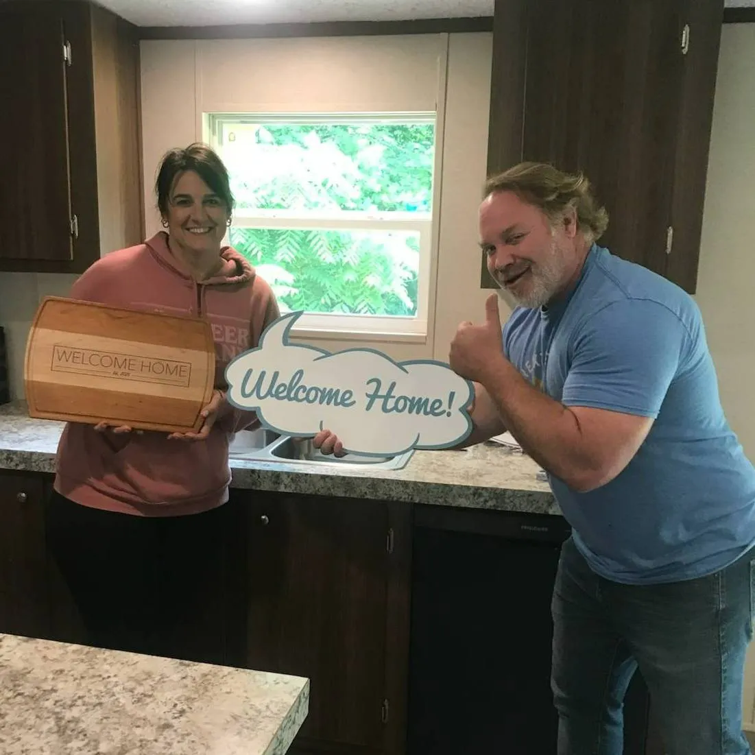 CHRISTOPHER H. welcome home image