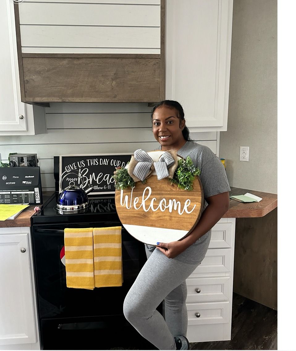 ANTHONIA A. welcome home image