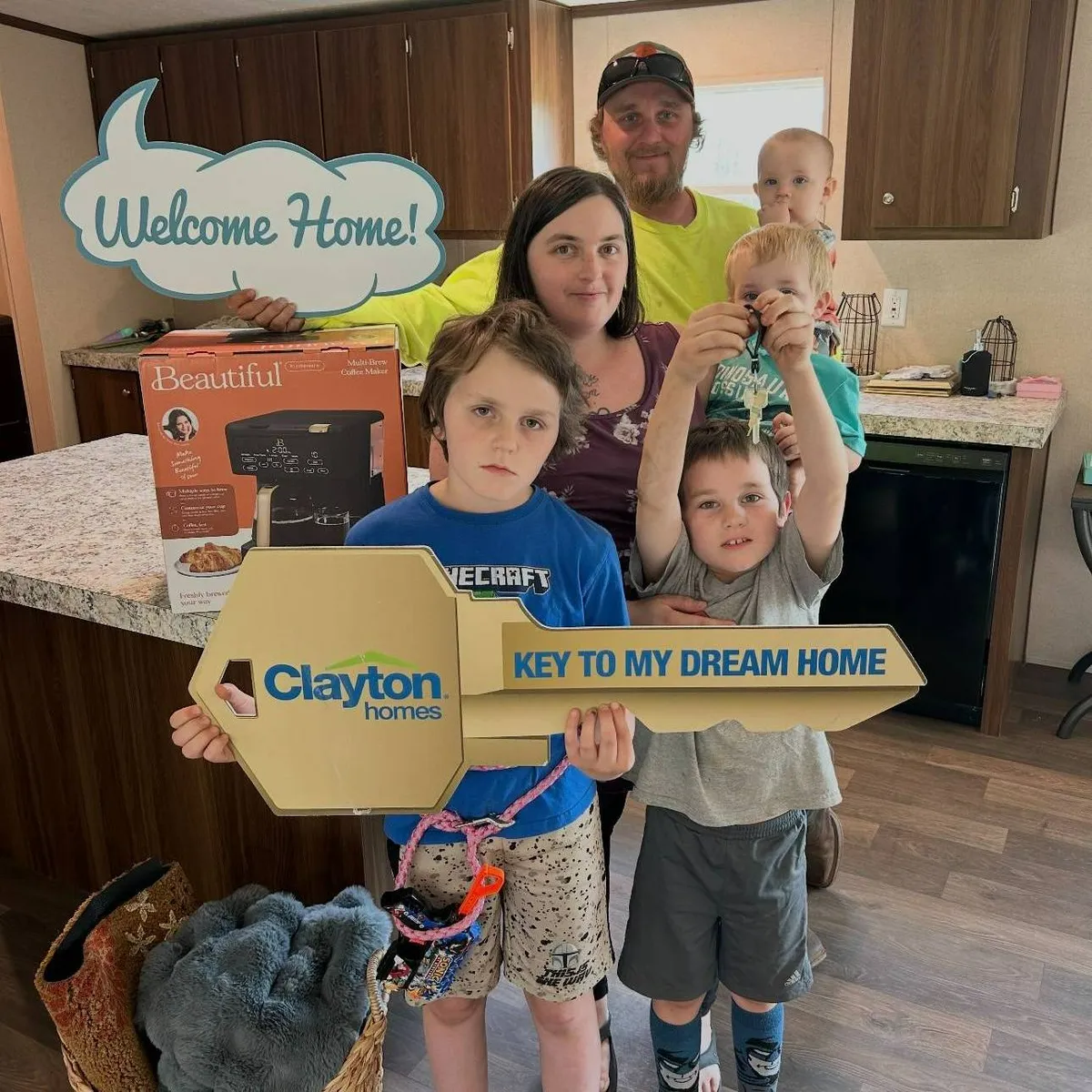 BRETT D. welcome home image