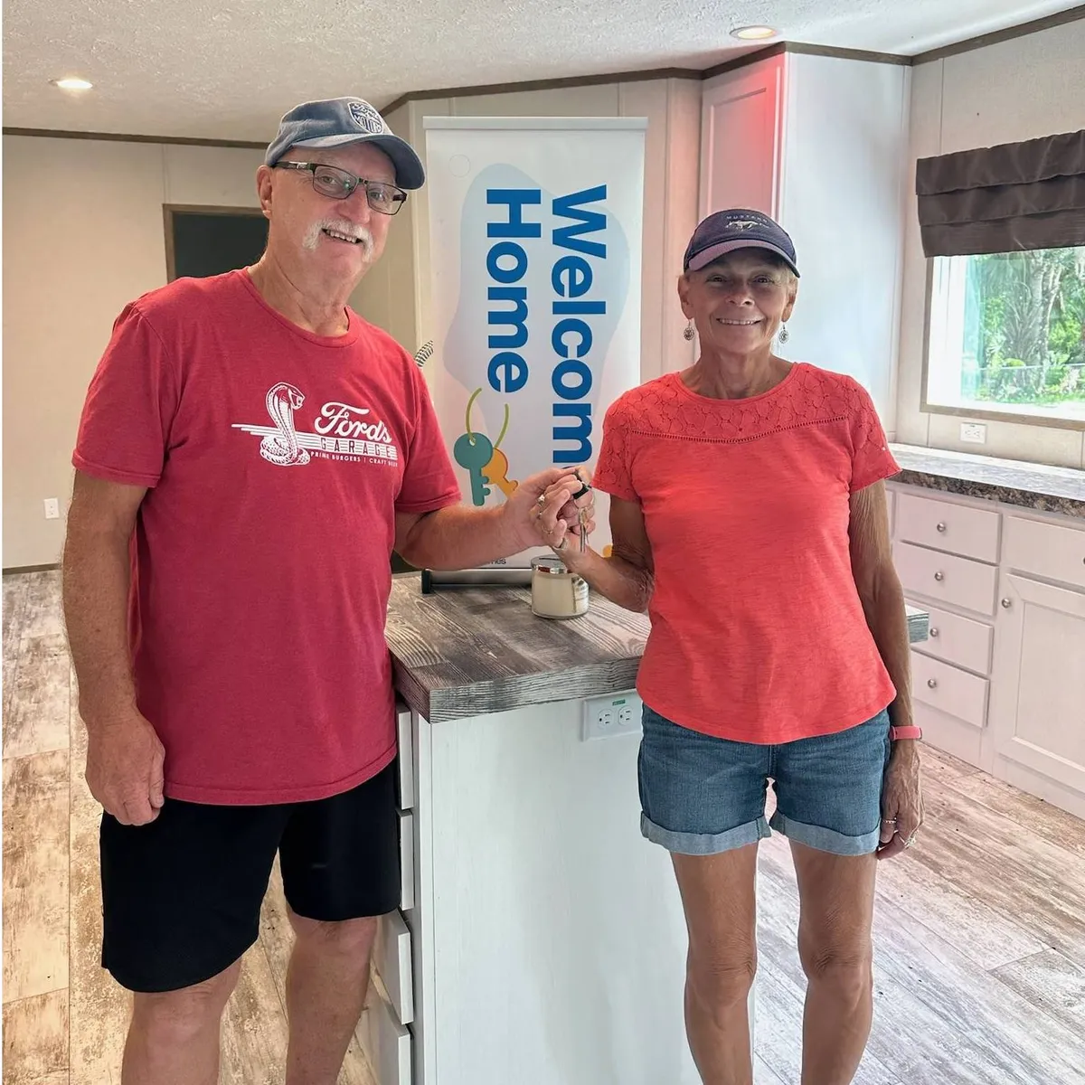 George S. welcome home image