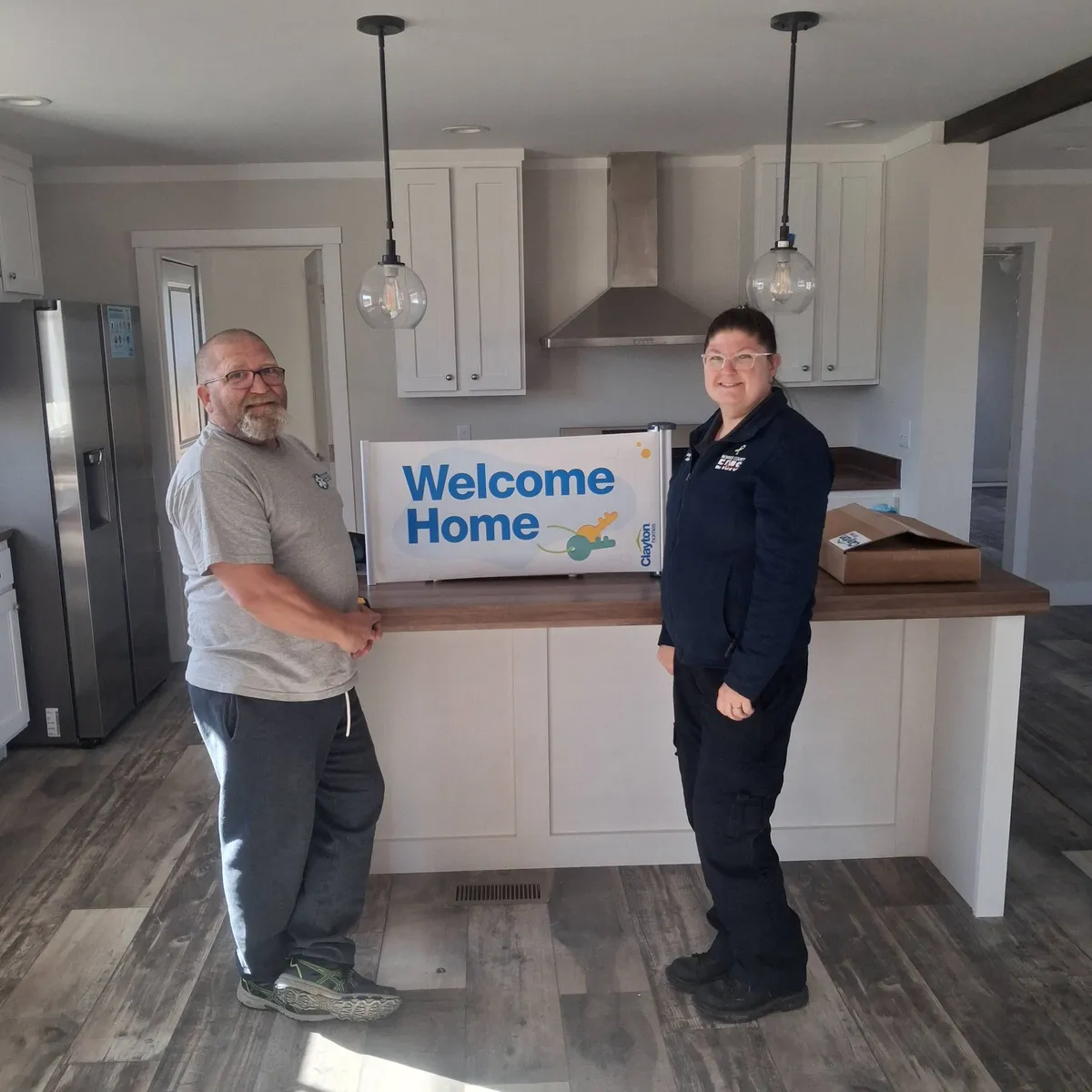 Chuck R. welcome home image