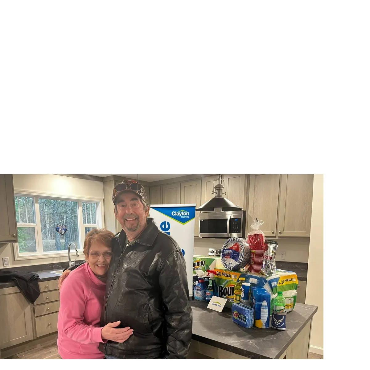 CHUCK W. welcome home image
