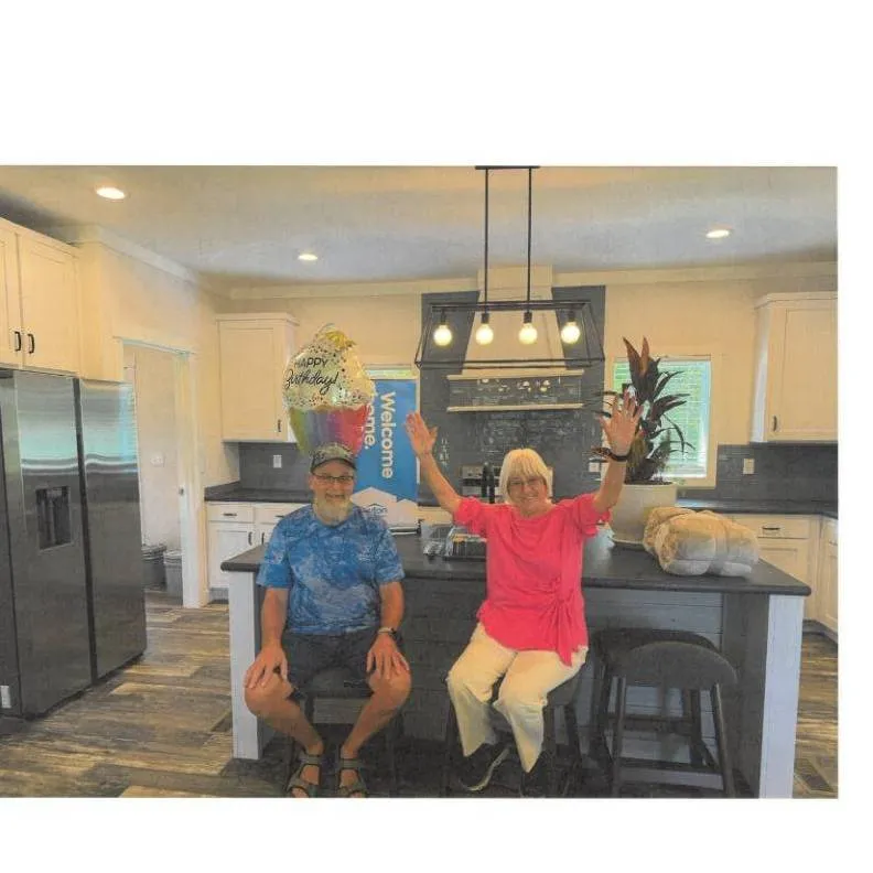 Larry D. welcome home image