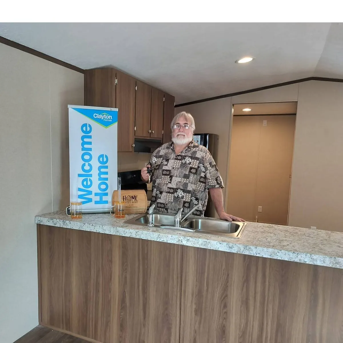 STEVEN M. welcome home image