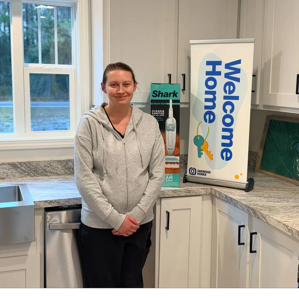 MORGAN F. welcome home image