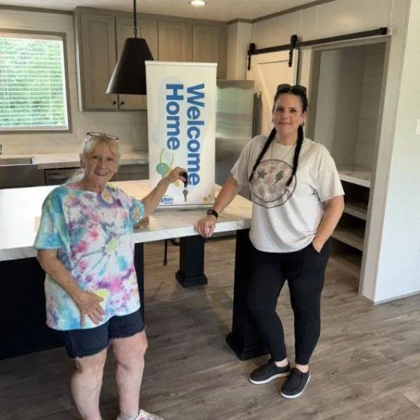 ANGELA F. welcome home image