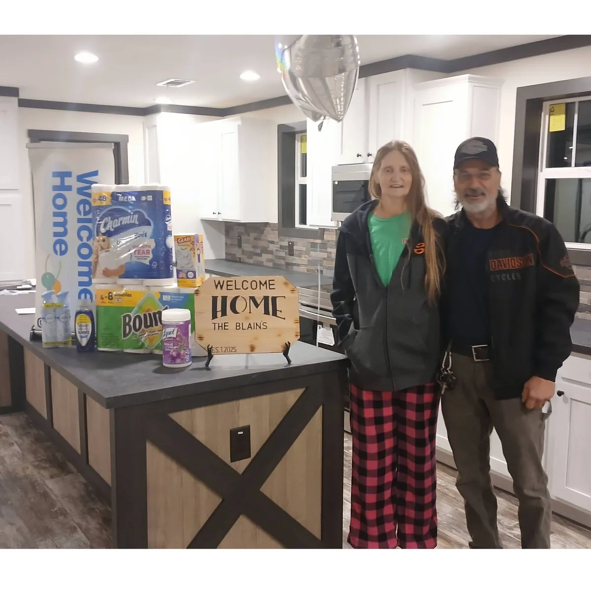 JAMES B. welcome home image