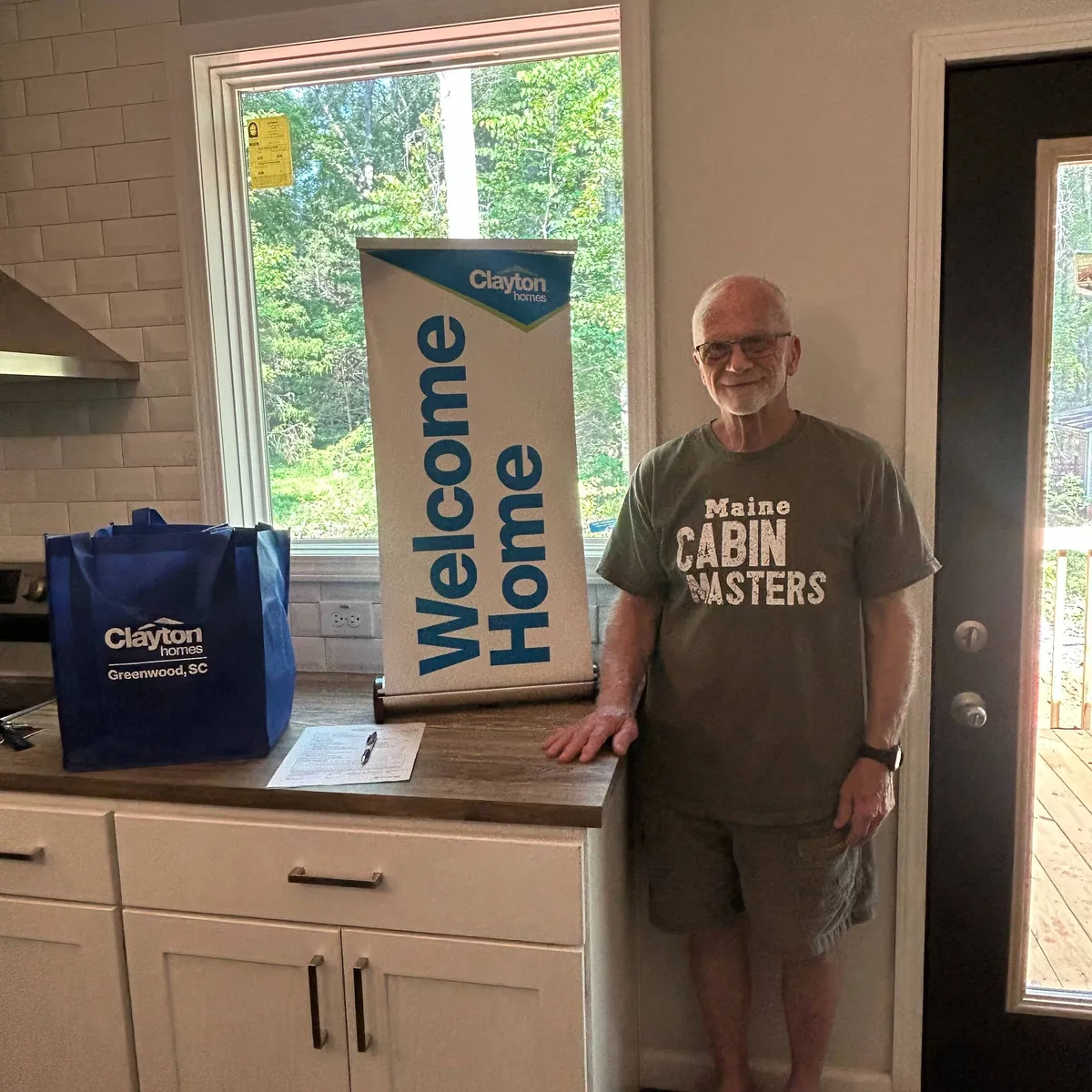 KEITH B. welcome home image