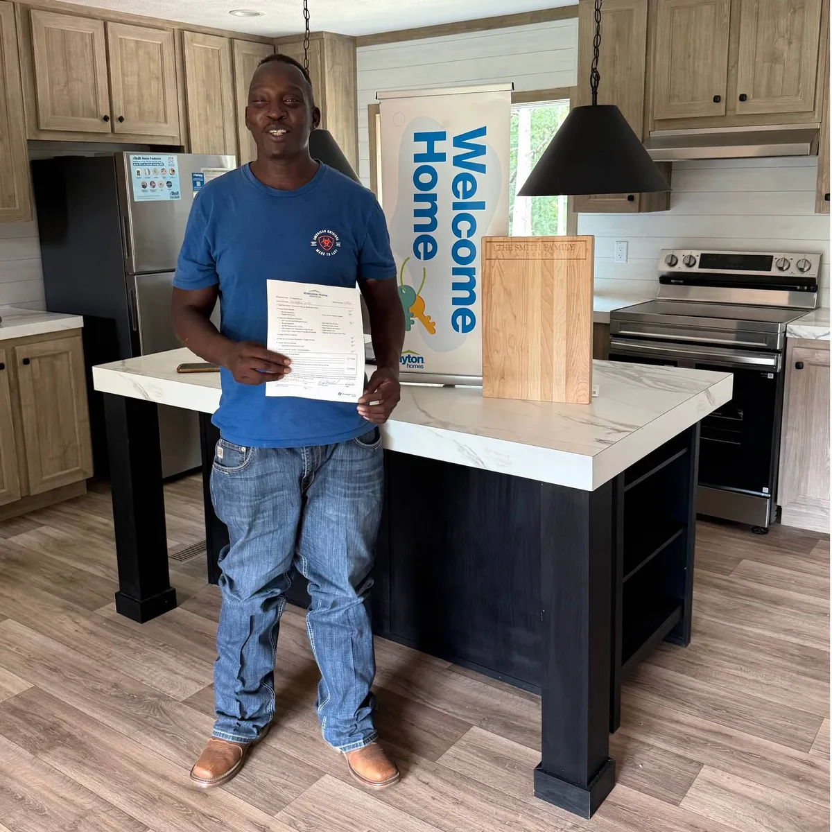 CHRISTOPHER S. welcome home image