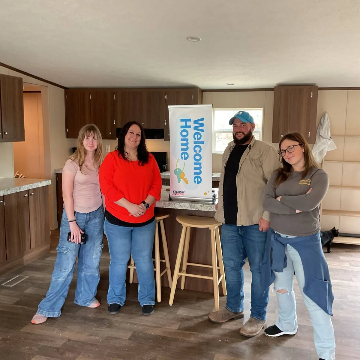 JAMES M. welcome home image